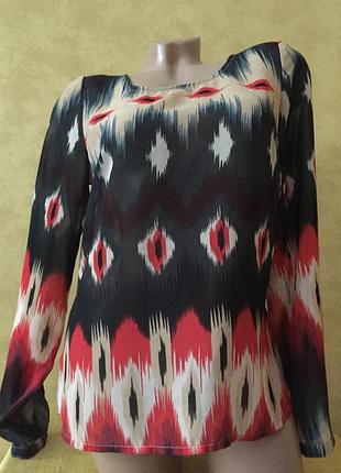 Ніжна блуза красивою забарвлення xs сорочка