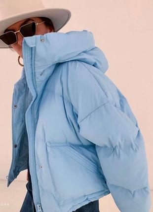 Тёплая женская зимняя куртка до -30⁰с наполнитель силикон5 фото