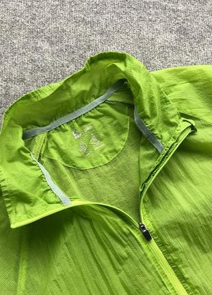 Спортивна вітровка perform windproof light jacket green4 фото
