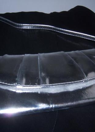 Клатч срібний 25х10