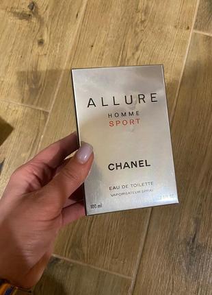 Туалетная вода chanel allure homme sport, 100 мл.