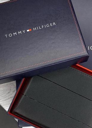 Мужской брендовый кошелек tommy hilfiger lux‼️2 фото