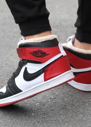 Кроссівки jordan air 1 retro high хутро -20°