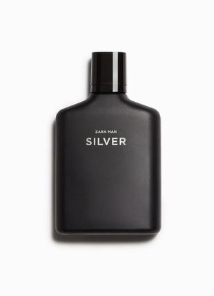 Zara man silver оригінал нові духи туалетная вода парфюм  іспанія