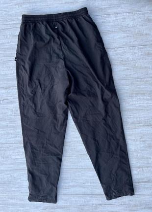 Adidas штаны m vintage черные прямые м винтажные5 фото