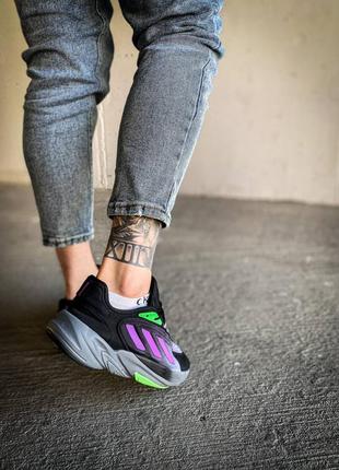 Кросівки adidas ozelia black/purple5 фото