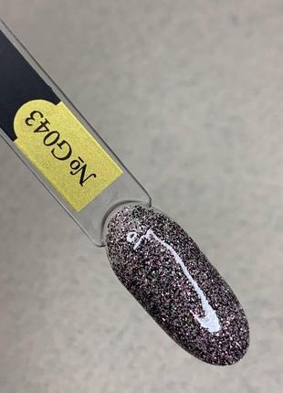 Гель лак світловідбивний\світловідбиваючий  dd professional g043, 8 мл