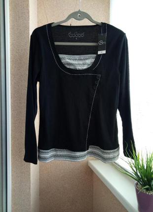 Трикотажный свитер/кофточка, с длинным рукавом