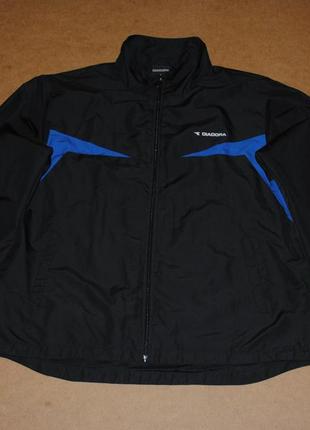 Diadora фирменная куртка ветровка диадора