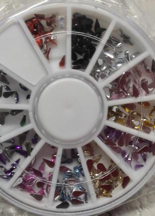 Стрази для нігтів манікюру декор стразы