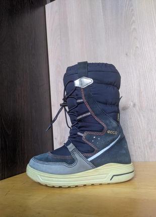 Ecco - зимові водостійкі черевики, чоботи, ботинки1 фото
