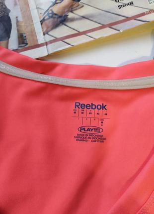 Коралова спортивна майка reebok, розмір м, сток5 фото