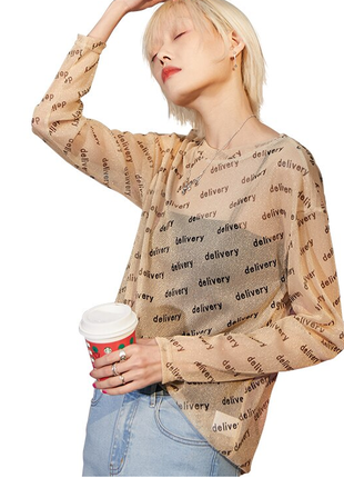 Кофтинка-сіточка з люрексом