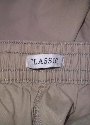 Жіночі бежеві шорти бриджі marks & spencer6 фото