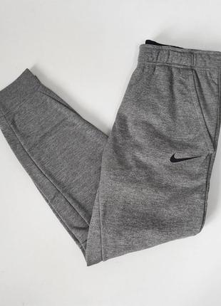 Утеплені оригінальні штани sneakers nike m nk therma pant taper / 932255-063