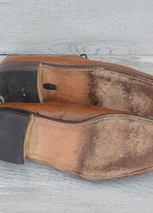 Loake мужские кожаные туфли коричневого цвета 44.5 44 размер5 фото