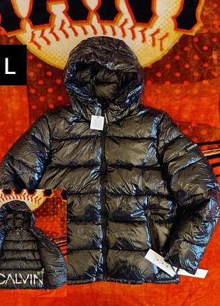 💯❄️💨 оригінал. тепла зимова куртка calvin klein.