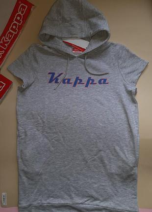 Платье туника спорт стиль kappa серое
