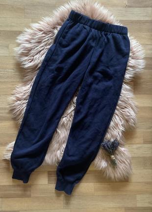Спортивные штаны джогеры теплые h&m