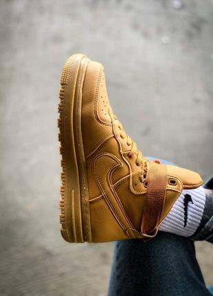 Кросівки nike air force gore-tex brown5 фото