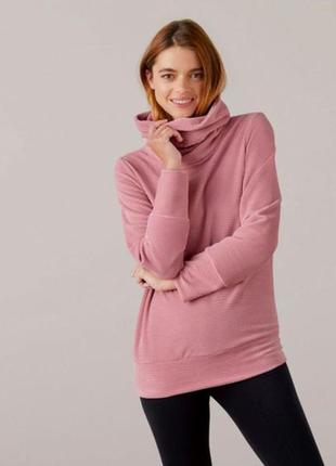 Жіночий велюровий пуловер crivit євро 36-381 фото