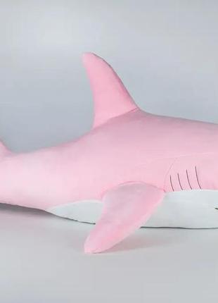 М'яка іграшка акула 107см рожева