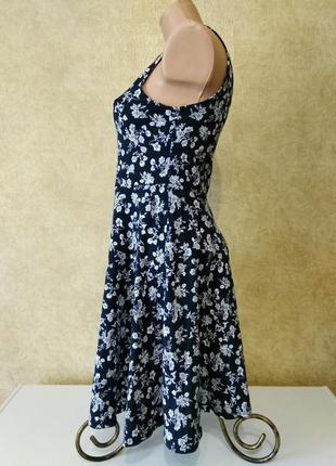 Сукня бавовна, платье хлопок коттон размер 34/36, платье из натурального хлопка, хлопковое платье2 фото
