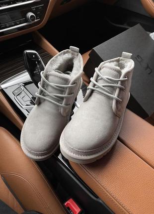 Мужские натуральные ugg boots grey2 фото