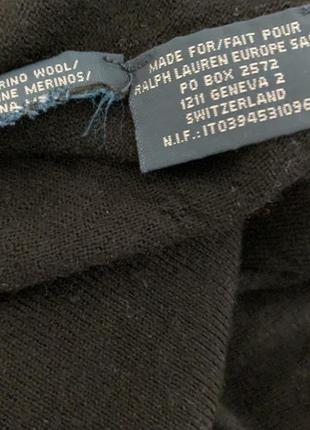 Ralph lauren вовняний пуловер, р.м 5
