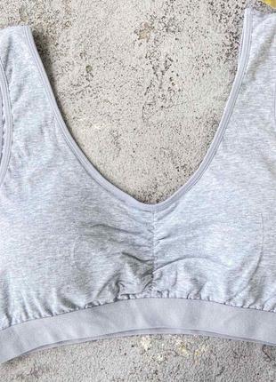 4xl,5xl,6xl женский бесшовный серый топ больших размеров, бесшовный хлопковый бюстгальтер со съёмным