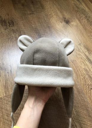 Шапочка флісова двойна дуже тепла