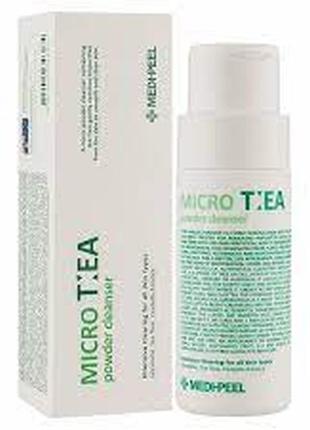 Ензимна пудра з чайним деревом medi-peel micro tea powder cleanser