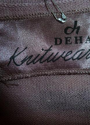 Льняное платье deha knitwear, р s 55% лен 45% коттон4 фото