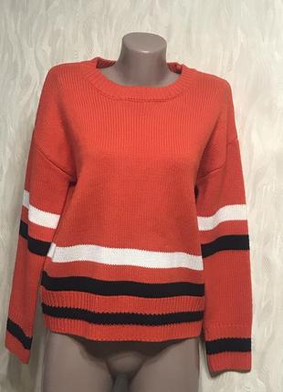 Теплый свитер плотной вязки red herring", р.12-14