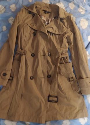 Тренч френч плащ зара zara стан ідеальний
