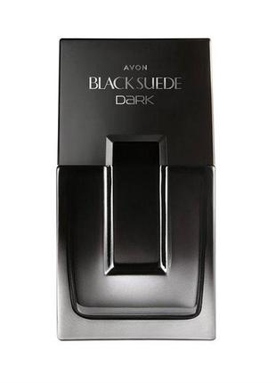Чоловіча туалетна вода "black suede dark" 75 мл. деревно - східний аромат.