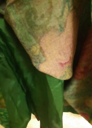 Нереальной красоты шерстяная юбка в цветочный принт geiger5 фото