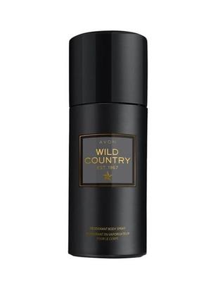 Чоловічий спрей - дезодорант "wild country" 150 мл. фужерно - східний аромат.