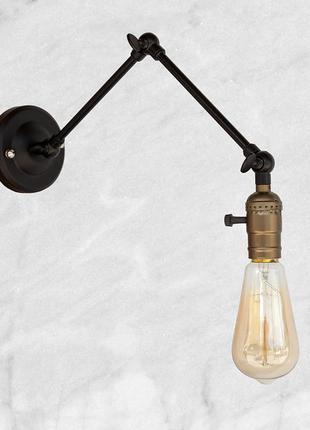 Бронзовое бра "industrial retro" (52-wz3403)