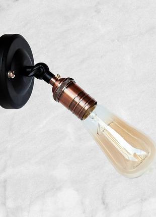 Бронзовое бра "industrial retro" (52-wa1705)