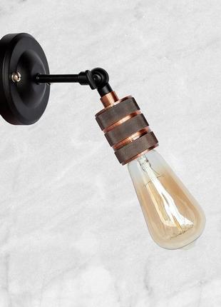 Бронзовое бра "industrial retro" (52-wв2105)