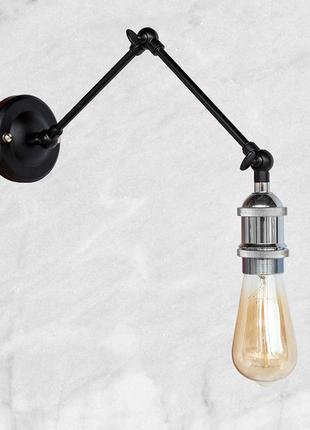 Бра цвета хром "industrial retro" (52-wz1201)