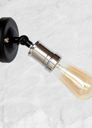 Бра кольору хром "industrial retro" (52-wa2001)