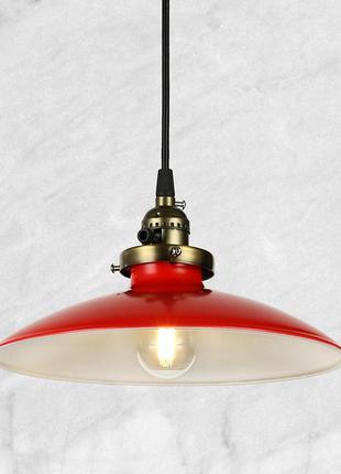 Підвіс металевий червоний (25,5см)