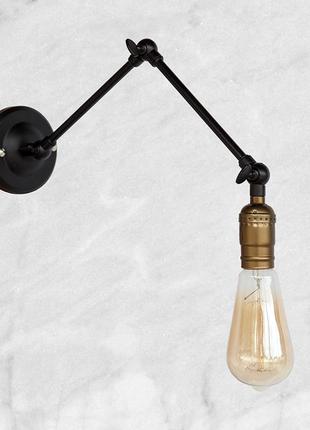 Бронзовое бра "industrial retro" (52-wz3303)