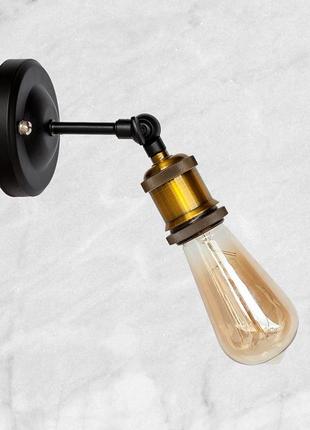 Медное бра "industrial retro" (52-wв1102)