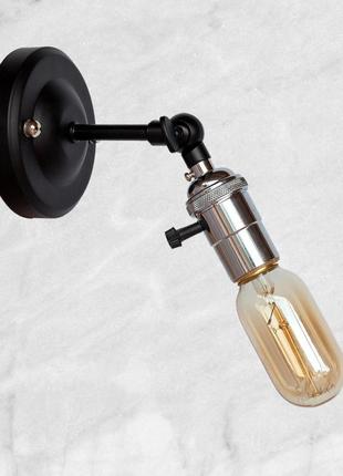 Бра цвета хром "industrial retro" (52-wв1901)