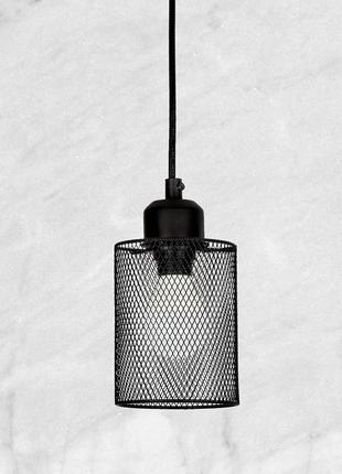 Чорний металевий підвіс індастріал-лофт (907-015f-1 bk)