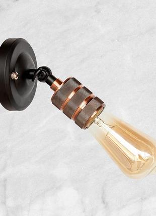 Бронзовое бра "industrial retro" (52-wa2105)