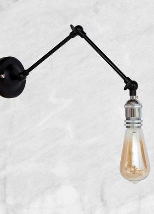 Бра цвета хром "industrial retro" (52-wz1401)